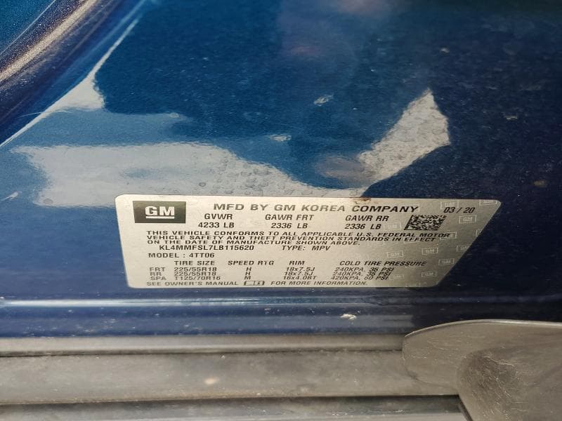 2020 BUICK ENCORE GX ESSENCE 13