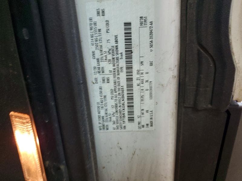 2020 FORD TRANSIT 250 DELIVERY VAN T-250 13
