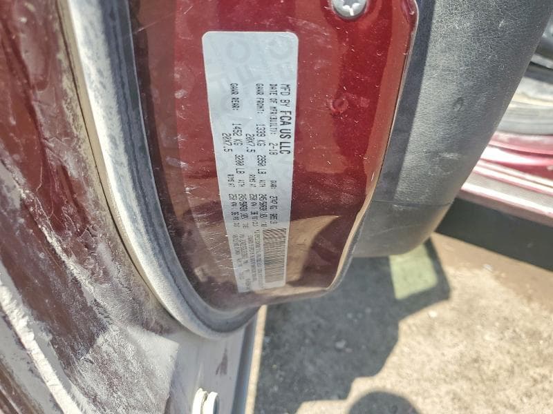 2018 CHRYSLER PACIFICA TOURING L TOURING L 13