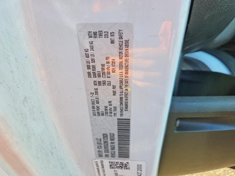 2022 RAM PROMASTER 2500 2500 HIGH 13