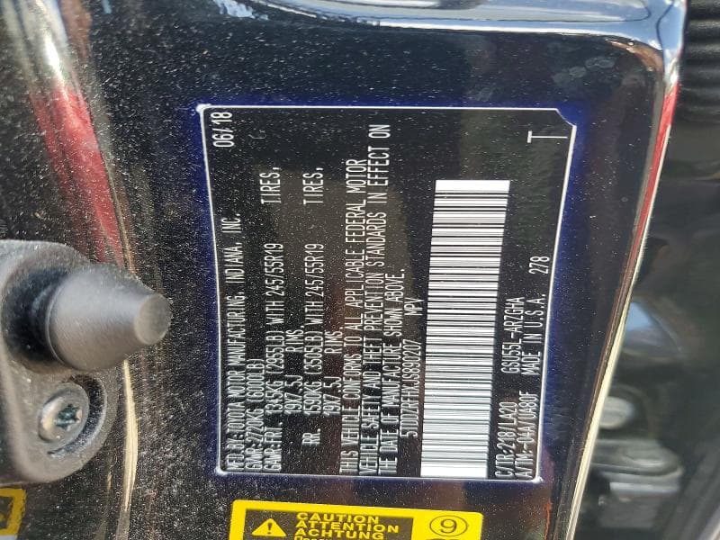 2018 TOYOTA HIGHLANDER LIMITED PLATINUM LIMITED PLATINUM 14