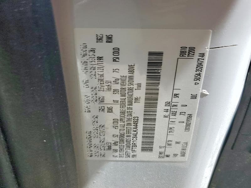 2020 FORD TRANSIT T-250 T-250 13