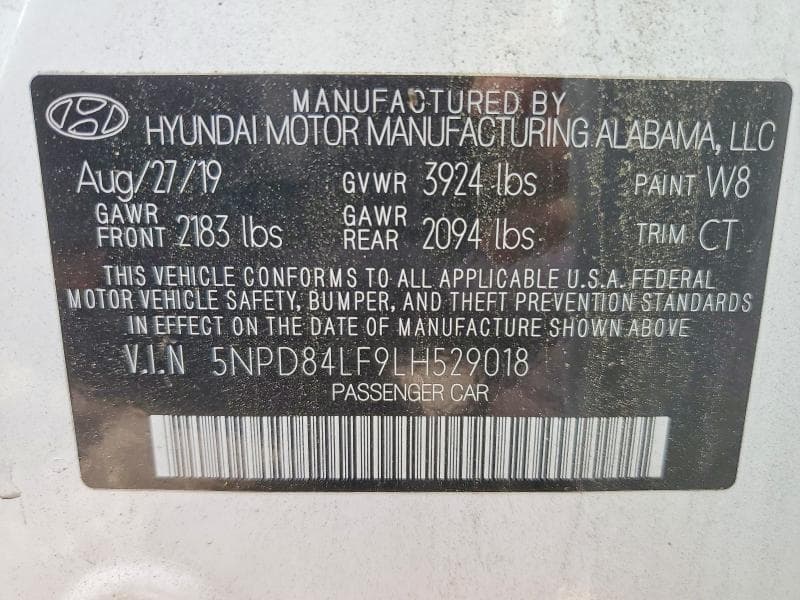 2020 HYUNDAI ELANTRA VALUE EDITION VALUE EDITION 12