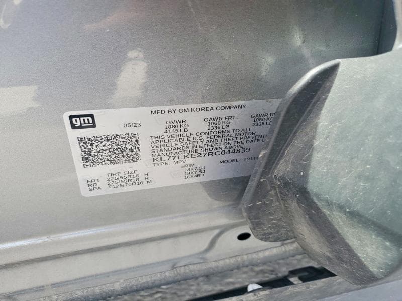 2024 CHEVROLET TRAX ACTIV 12
