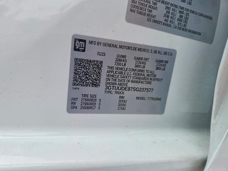 2025 GMC SIERRA K1500 SLT 12