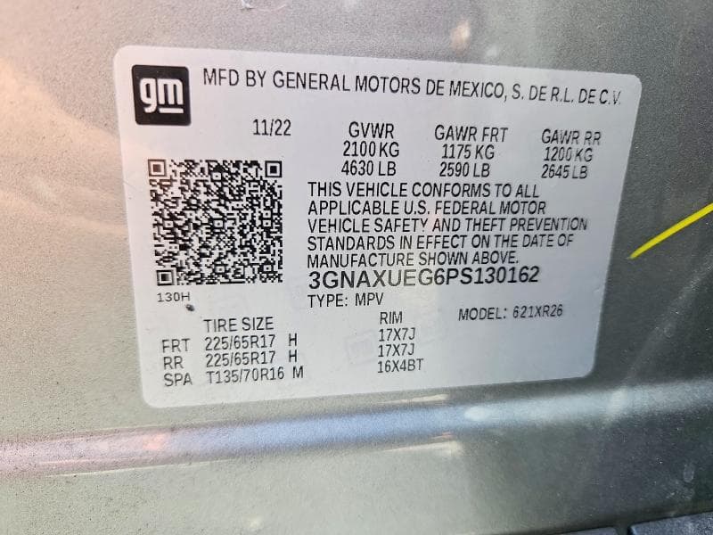 2023 CHEVROLET EQUINOX LT 12