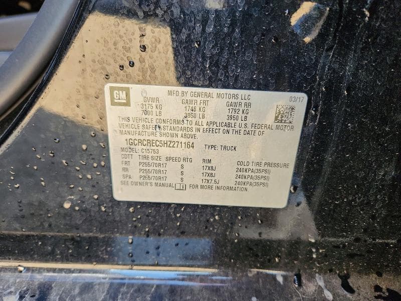 2017 CHEVROLET SILVERADO C1500 LT C1500 LT 13
