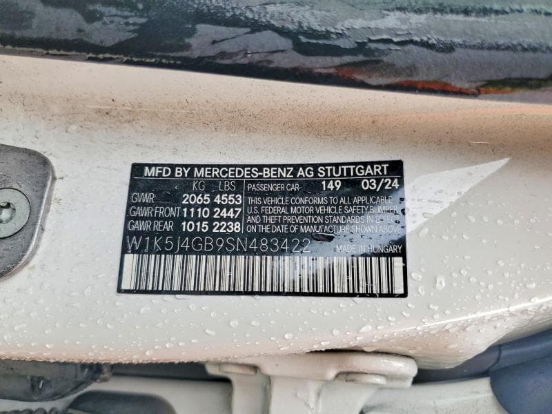 2025 MERCEDES-BENZ CLA 250 12