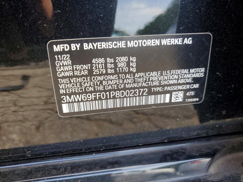 2023 BMW 330I 12