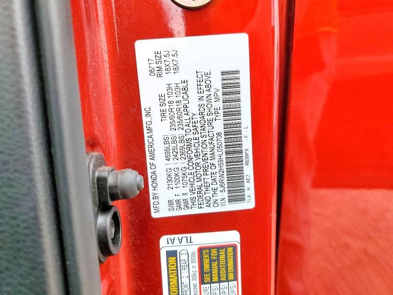 2017 HONDA CR-V EX EX 13