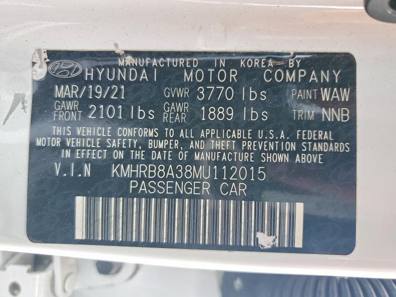 2021 HYUNDAI VENUE SE SE 14