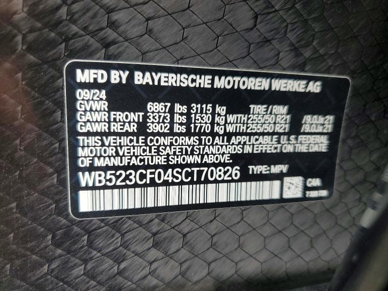 2025 BMW IX XDRIVE50 13