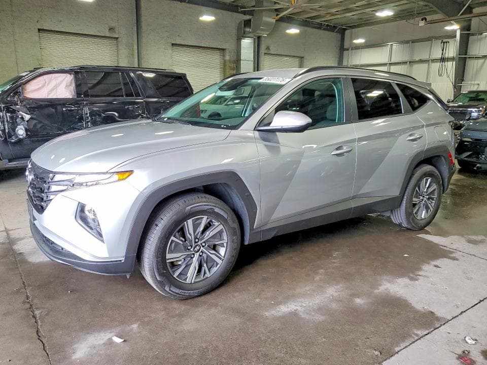 2024 HYUNDAI TUCSON BLUE - 1