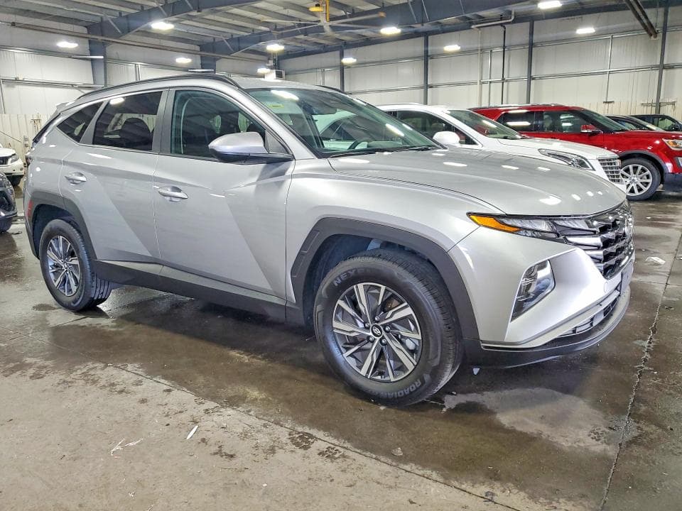 2024 HYUNDAI TUCSON BLUE 4