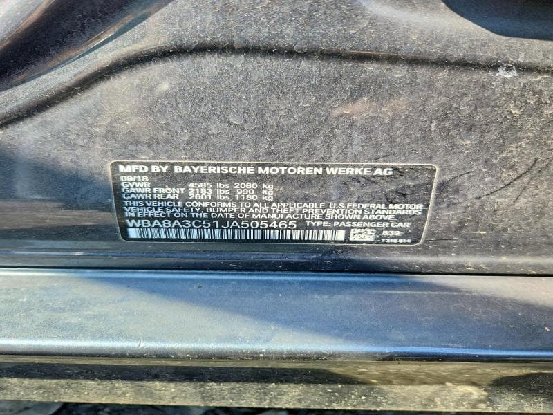 2018 BMW 320 XI 12