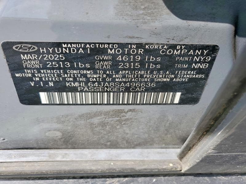 2025 HYUNDAI SONATA SEL 12