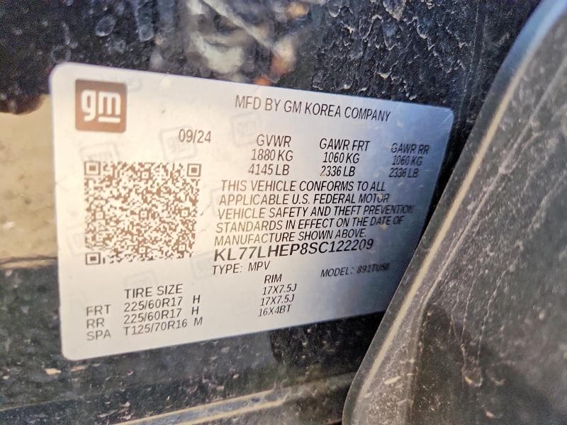 2025 CHEVROLET TRAX 1LT 12