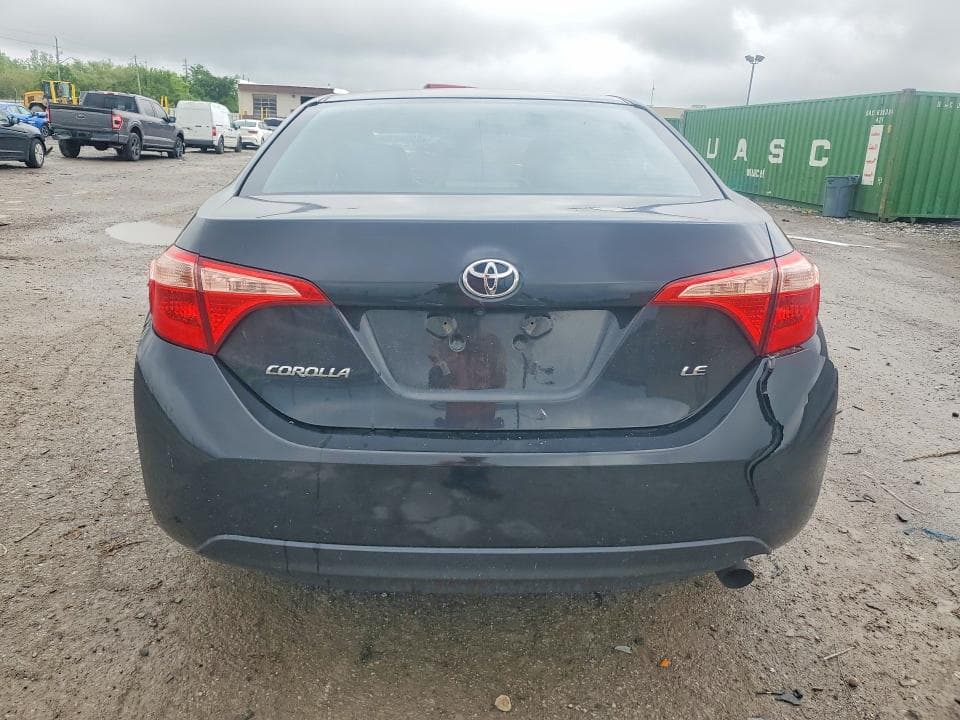 2018 TOYOTA COROLLA LE 6