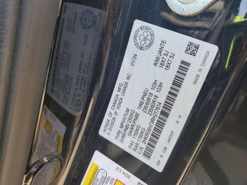 2024 HONDA CR-V EXL EXL 14