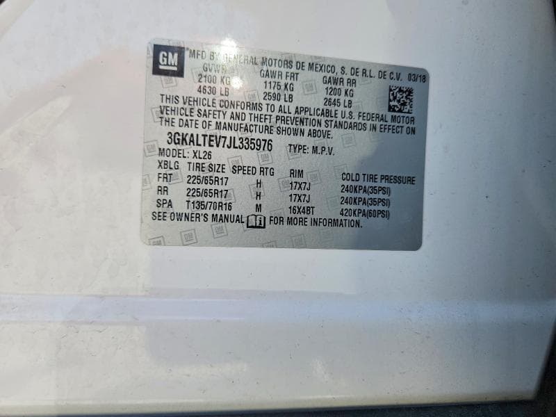 2018 GMC TERRAIN SLE SLE 13