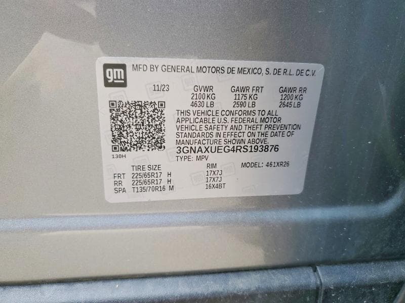 2024 CHEVROLET EQUINOX LT 13