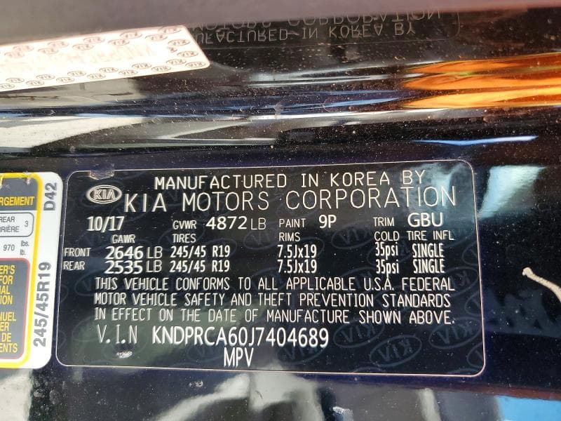 2018 KIA SPORTAGE 13