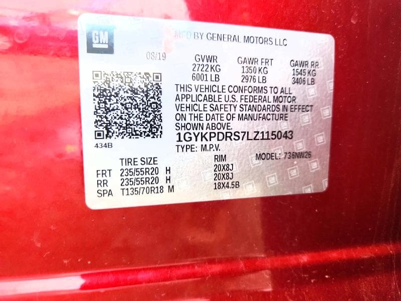 2020 CADILLAC XT6 PREMIUM LUXURY 13
