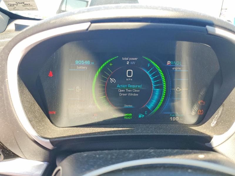 2017 CHEVROLET VOLT LT 9