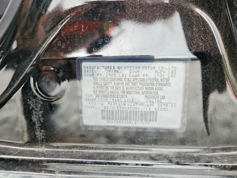2024 NISSAN VERSA S S 13
