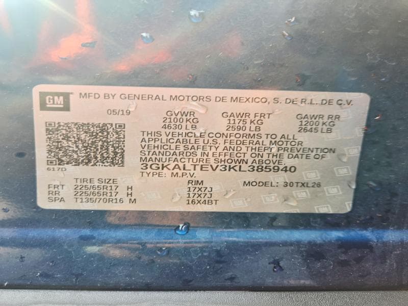 2019 GMC TERRAIN SLE SLE 13