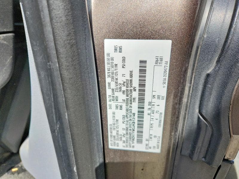 2018 FORD TRANSIT T-150 10