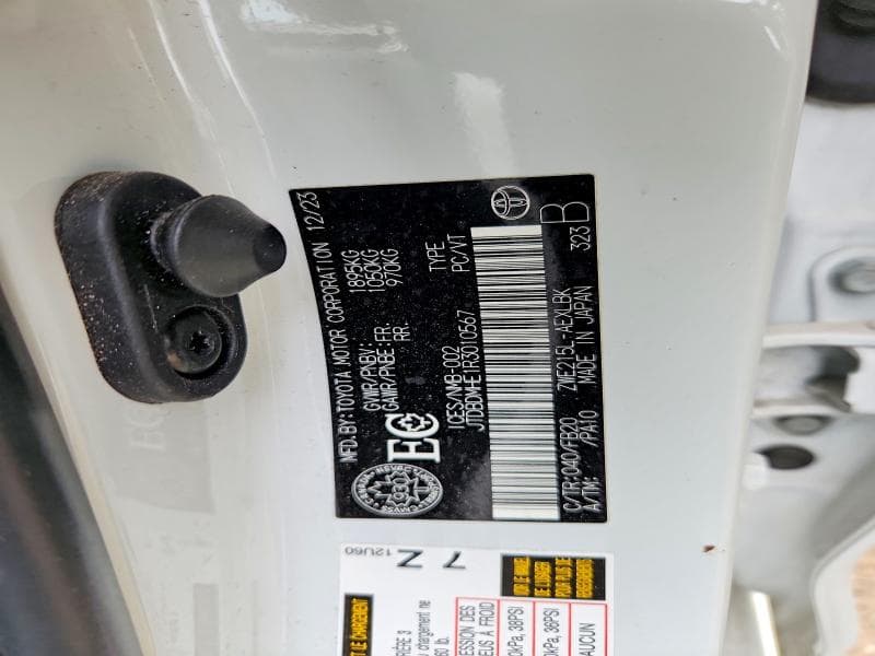 2024 TOYOTA COROLLA HYBRID LE 13