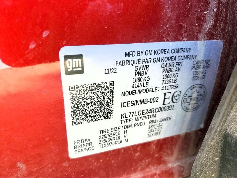 2024 CHEVROLET TRAX 1RS 1RS 14