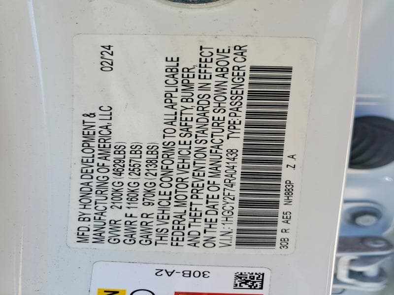 2024 HONDA ACCORD HYBRID SPORT-L 14