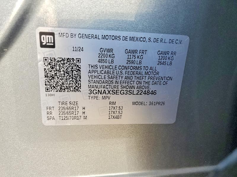 2025 CHEVROLET EQUINOX ACTIV 12