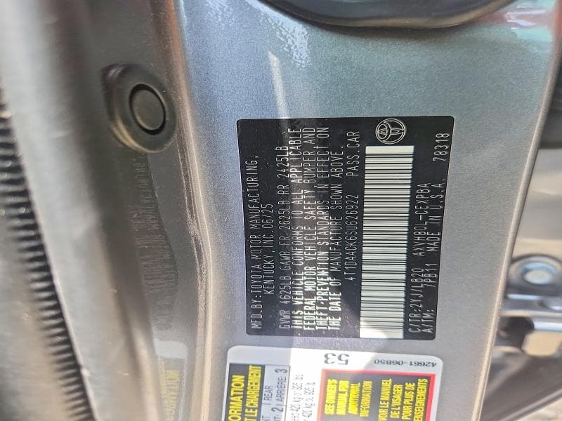 2025 TOYOTA CAMRY XSE XSE 12