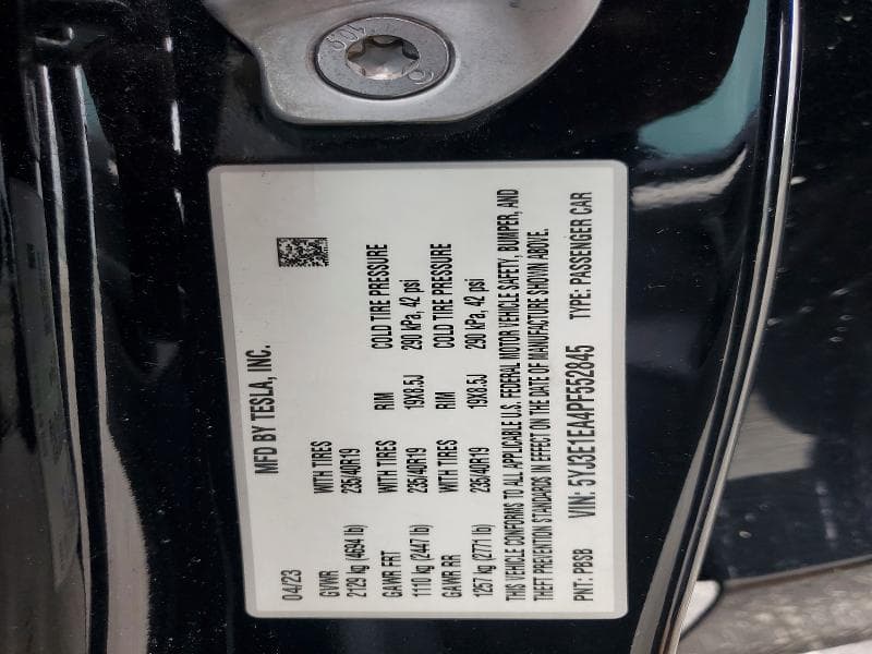 2023 TESLA MODEL 3 12