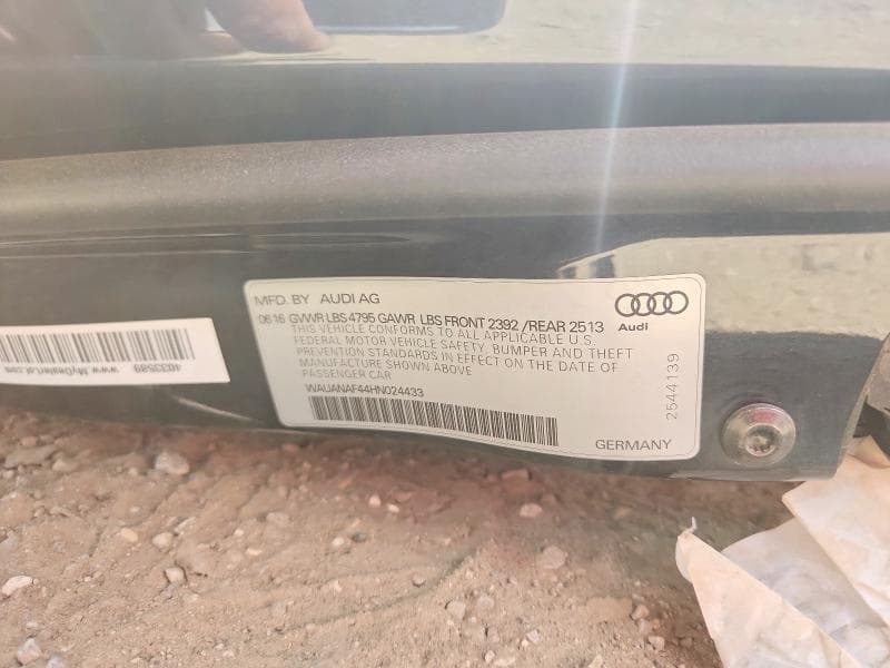 2017 AUDI A4 PREMIUM 13