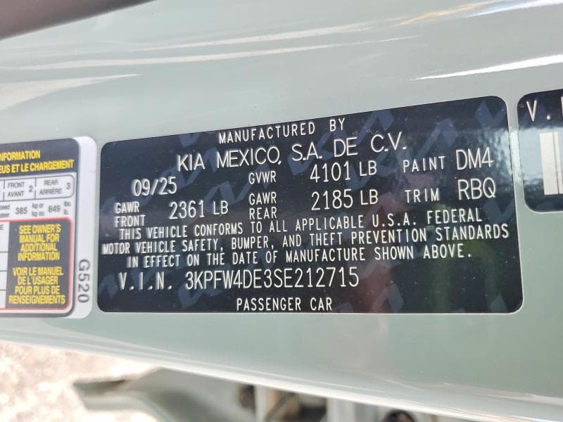 2025 KIA K4 GT LINE GT LINE 12