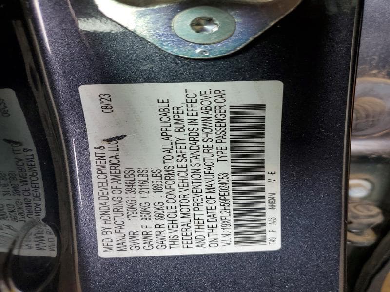 2023 HONDA CIVIC LX 13
