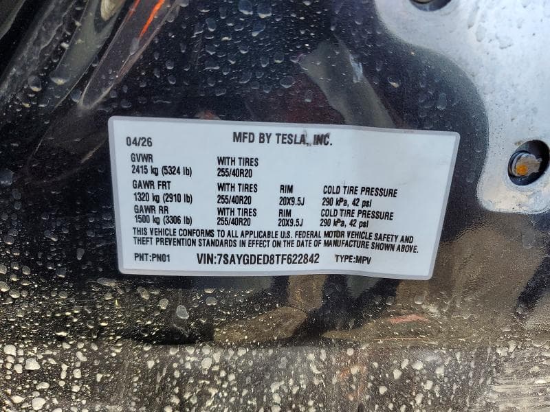 2026 TESLA MODEL Y 13