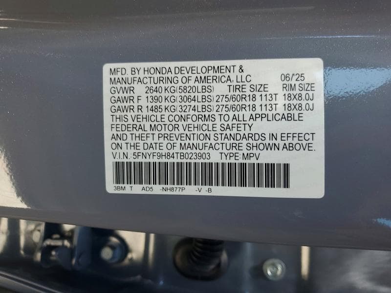 2026 HONDA PASSPORT TRAILSPORT ELITE 14
