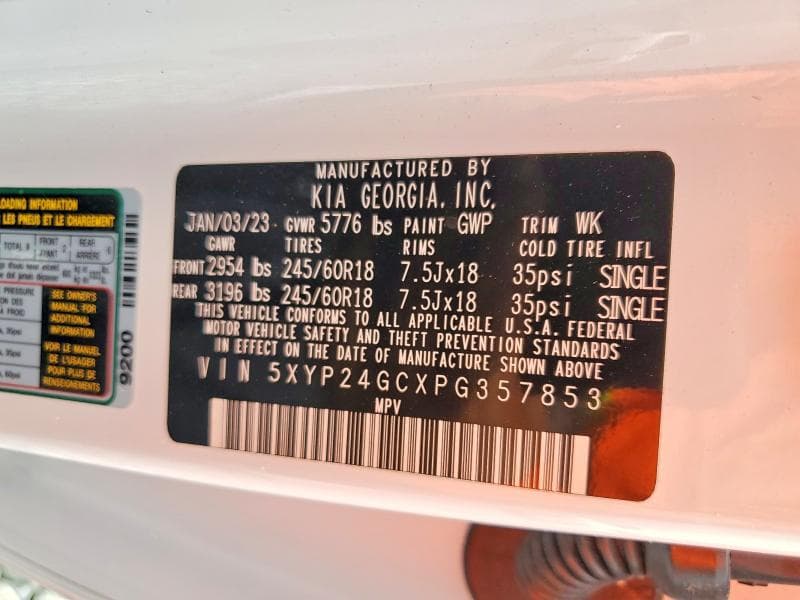 2023 KIA TELLURIDE LX 12