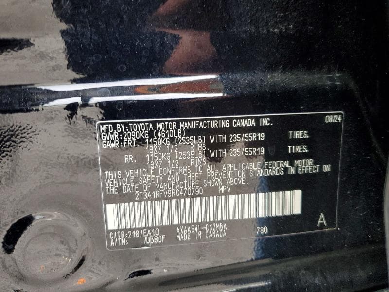 2024 TOYOTA RAV4 XLE PREMIUM XLE PREMIUM 12