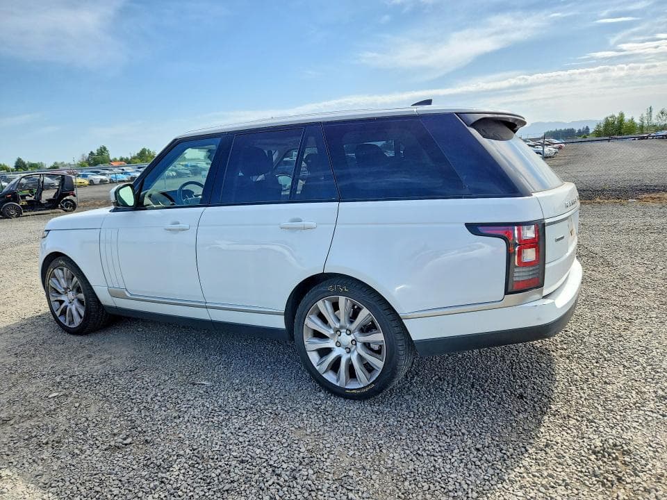 2017 LAND ROVER RANGE ROVER SUPERCHARGED SUPERCHARGED 2