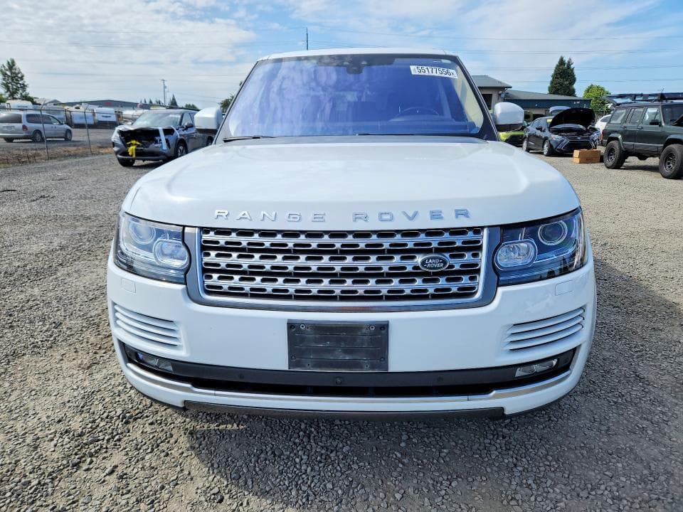 2017 LAND ROVER RANGE ROVER SUPERCHARGED SUPERCHARGED 5