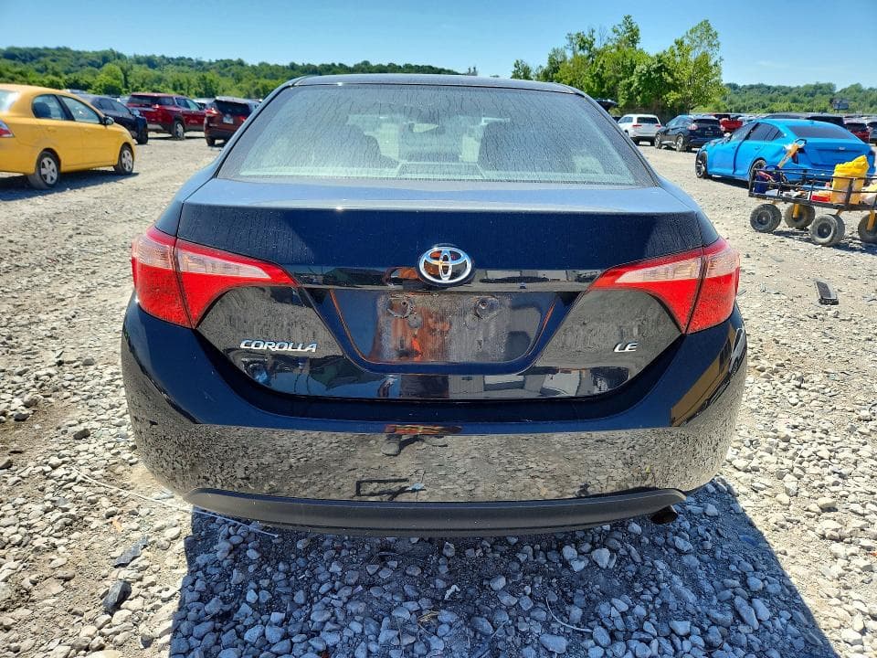 2018 TOYOTA COROLLA LE LE 6