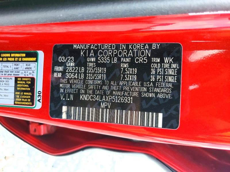 2023 KIA EV6 WIND 12