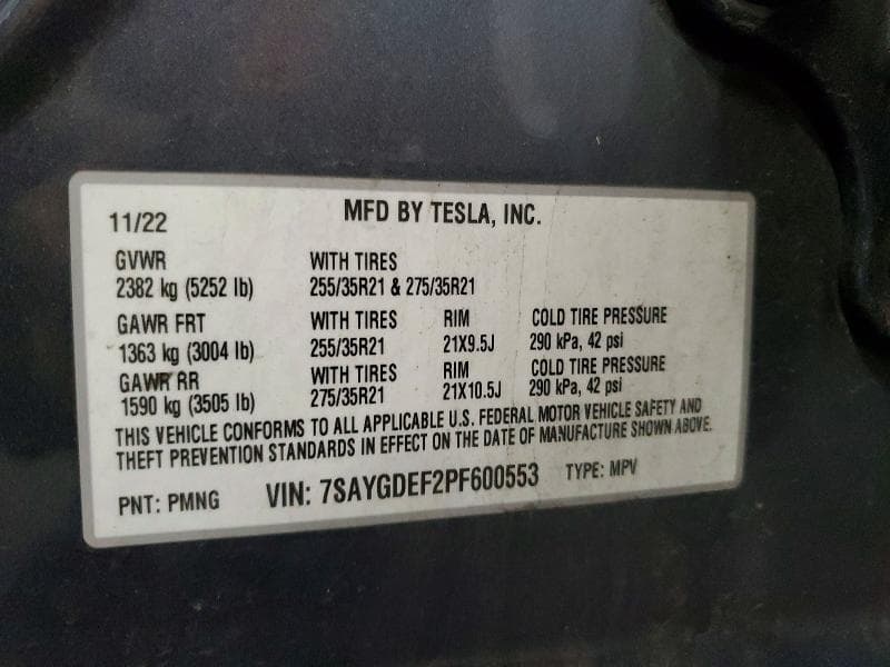 2023 TESLA MODEL Y 13