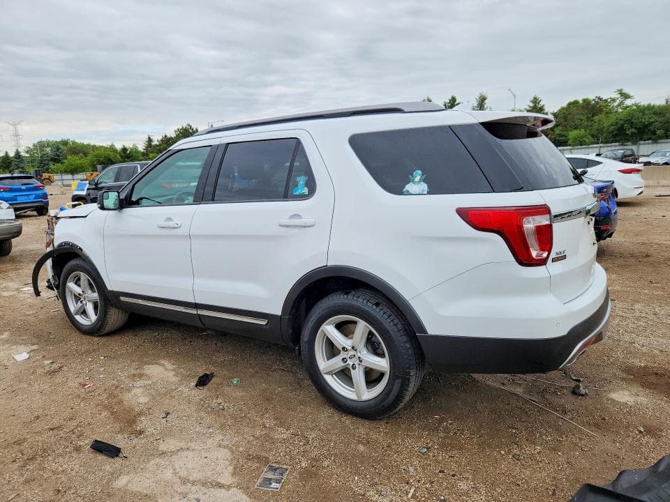 2017 FORD EXPLORER XLT 2
